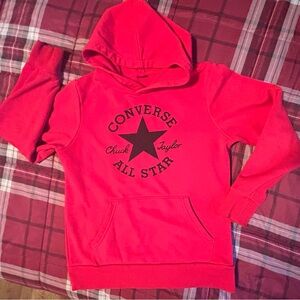 Converse Kids Vibrant Red All Star Hoodie